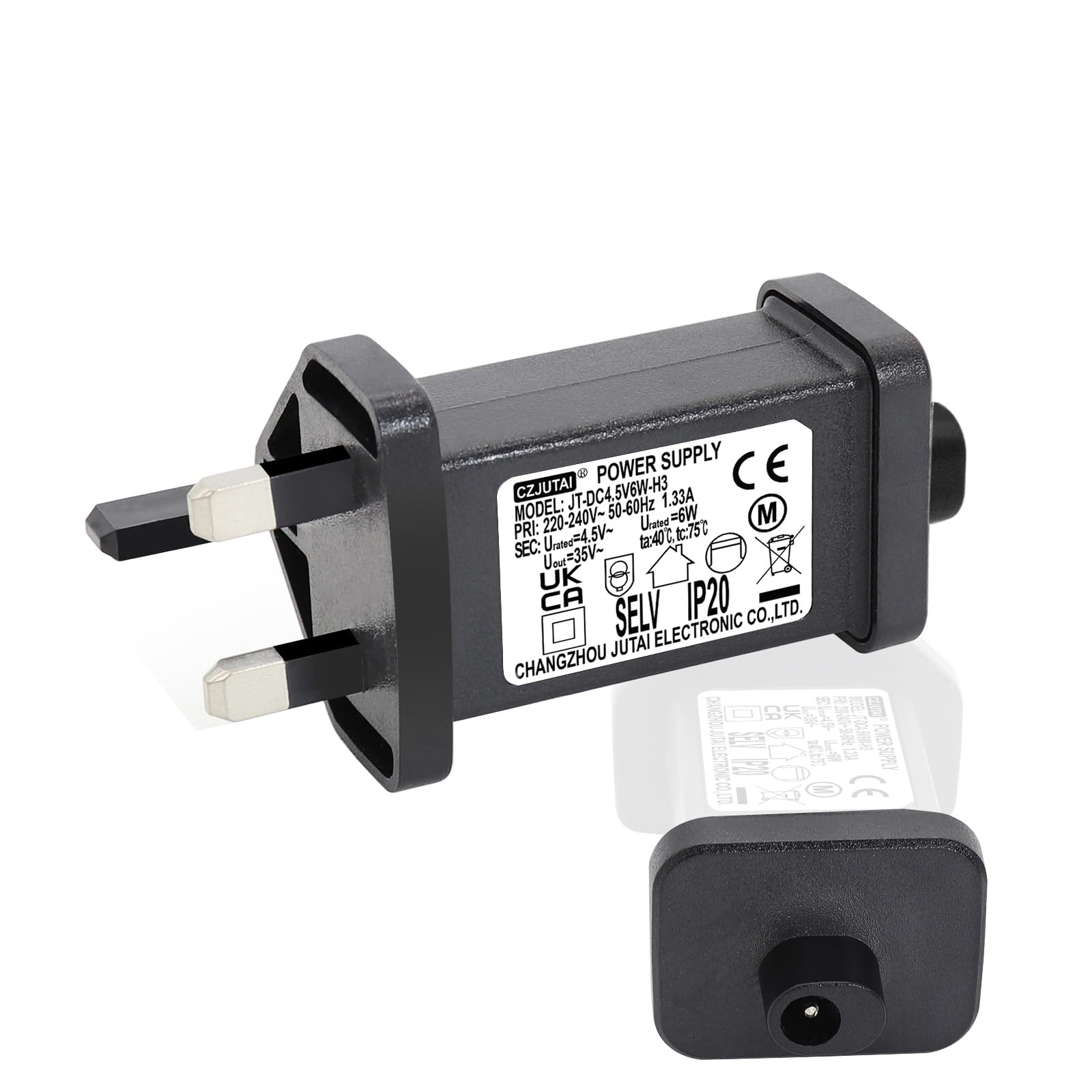 4.5V 6W String Lights Indoor-Outdoor Power Adapter for CZJUTAI JT-DC4.5V6W /4.5W /3.6W -IP20 Christmas Lighting