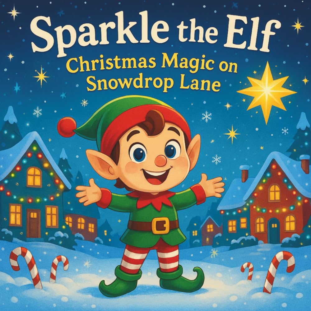 Sparkle the Elf: Christmas Magic on Snowdrop Lane: Children's Storybooks| A Festive Tale of Friendship, Wonder, and Holiday Cheer| Christmas ... For ages 3-8| 30 Pages (Childrens Books)