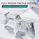 Machenike G5 Pro Wireless Controller für Windows PC/Switch/IOS/Android, RGB Lichter, PC Controller Hall Effekt Joystick＆Trigger, Gyroskop, (Weiß)