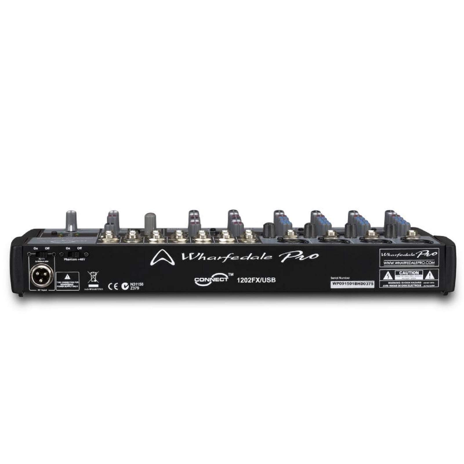 1202FX/USB mixer audio a 12 canali con 56 effetti per live, studio, karaoke, ecc.