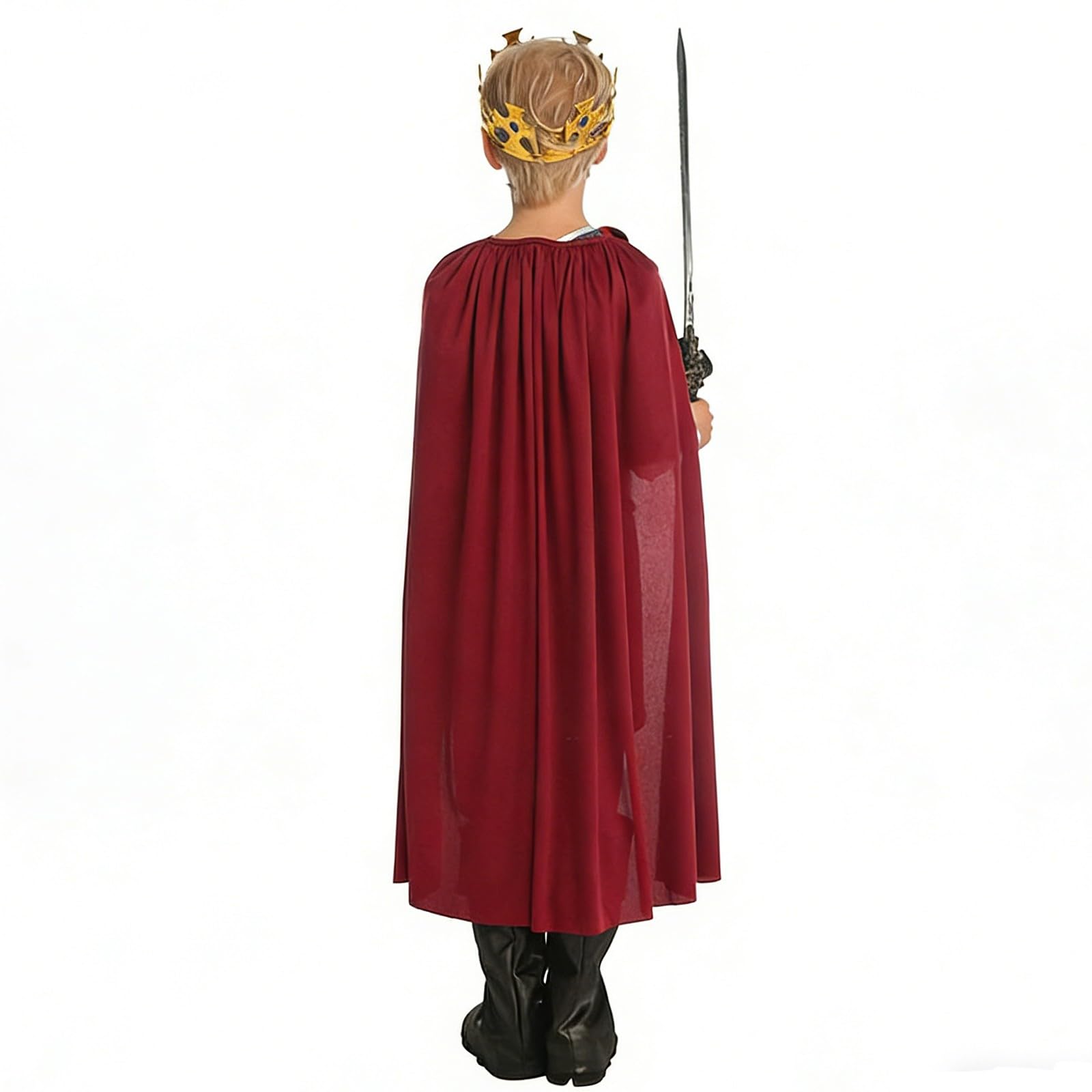 Faschingskostüme Kinder Junge König Kostüm Mittelalterliches Fancy Dress Outfit Mit Langem Umhang Und Zepter Für Kinder Hochwertiges Verkleidungsset Für Fasching Und Rollenspiel Kinderkostüme Mädchen