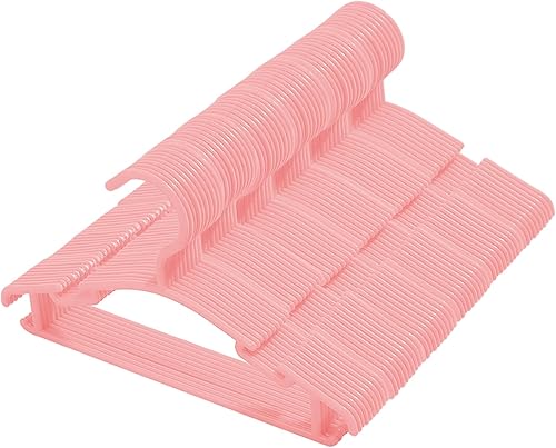 Miniatura 10 de Paquete de 50 perchas grises para armario de bebé, antideslizantes, para ropa de bebé, regalo de ropa para recién nacidos, percha ultrafina para