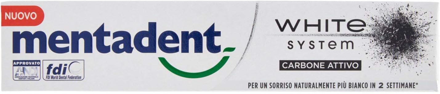 Dentifricio con Carbone Attivo, Multicoloured