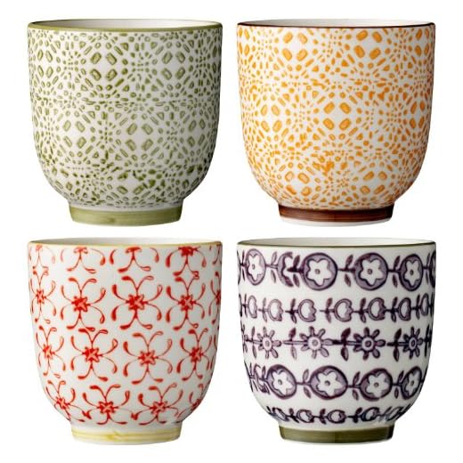 Bloomingville Becher"Isabella" (4 St.) / Keramik/handgemacht