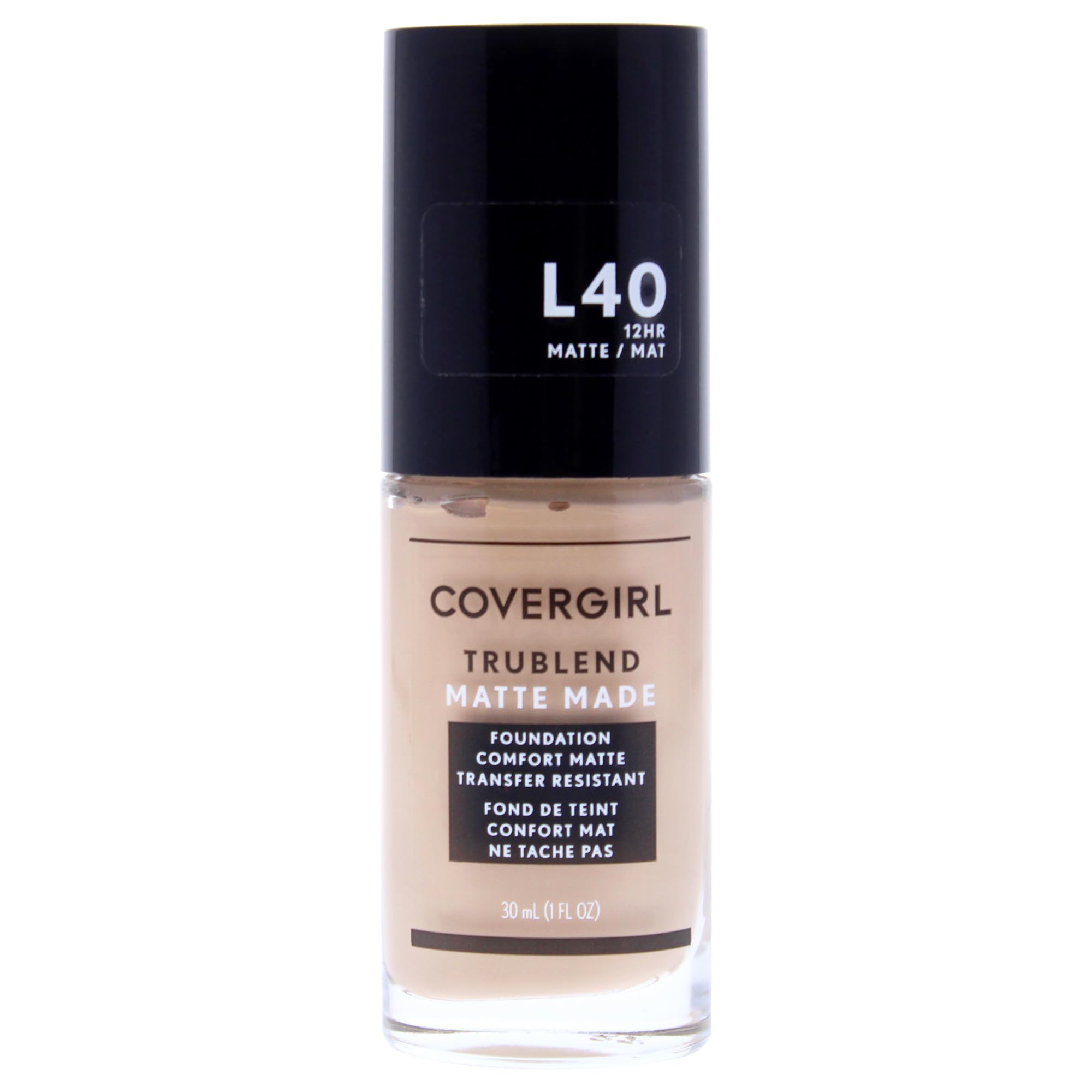 COVERGIRL TruBlend Matte Made Liquid Foundation Classic Ivory 1 Fl Oz Pack of 1