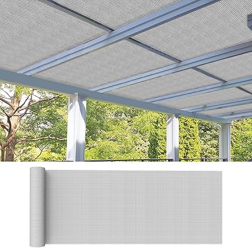 Miniatura 2 de Tela de sombra para exteriores de 8 x 18 pies, rollo de tela con 95% de bloqueo UV, para pérgola, cochera, patio, terraza, toldo, jardín, patio,