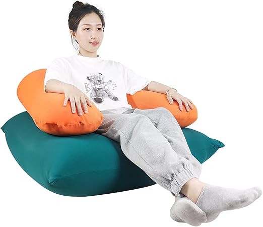 Amazon Co Jp Raku ビーズクッションセット U型サポート日本製ビーズ フロアビーズソファー 一人掛けチェア 無地 コットン 二重ファスナー カバー洗濯可能 おしゃれ 一人暮らし ストレス解消アイテム シーグリーン オレンジ ホーム キッチン Amazon Co Jp Raku ビーズクッションセット U型サポート日本製ビーズ フロアビーズソファー 一人掛けチェア 無地 コットン 二重ファスナー カバー洗濯可能 おしゃれ 一人暮らし ストレス解消アイテム シーグリーン オレンジ ホーム キッチン