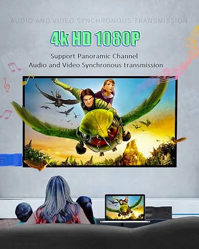 Miniatura 2 de Extensor HDMI sobre Cat 5e6, convertidor de red Ethernet HDMI a RJ45 2 puertos, compatible con 1080 P hasta 98.4 ft98 pies, adecuado para HDTV,