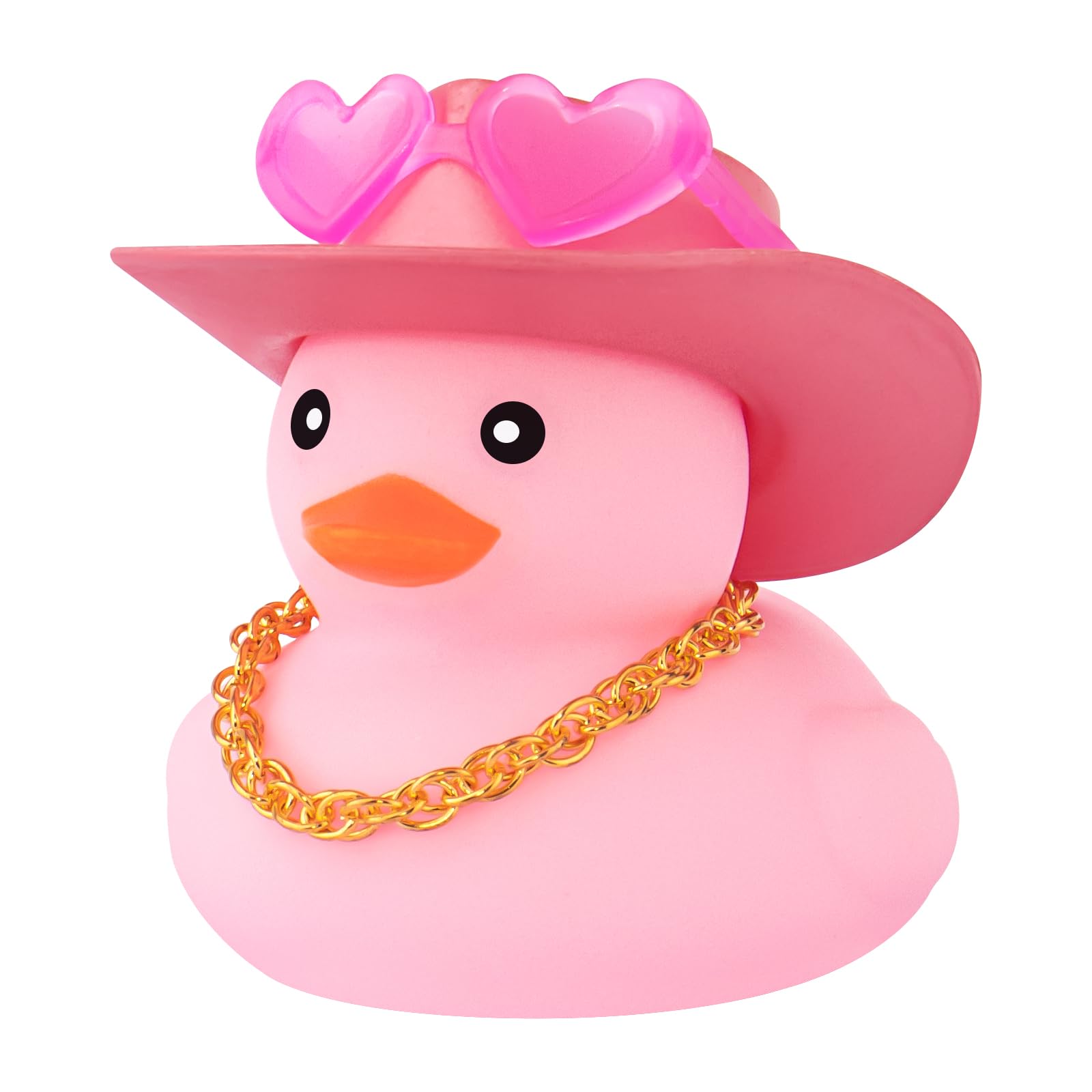 Amazon.com: wonuu Pink Rubber Duck with Heart-Shaped