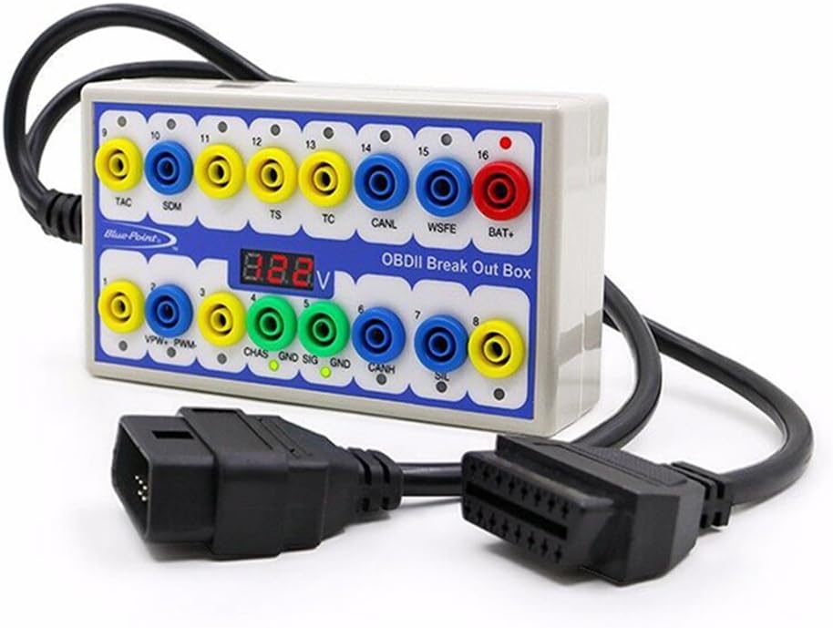 GSLL Car CAN Test Box Fault Diagnosis Scan Tool OBDII Diagbox OBD2 Protocol Detector Break Out Box
