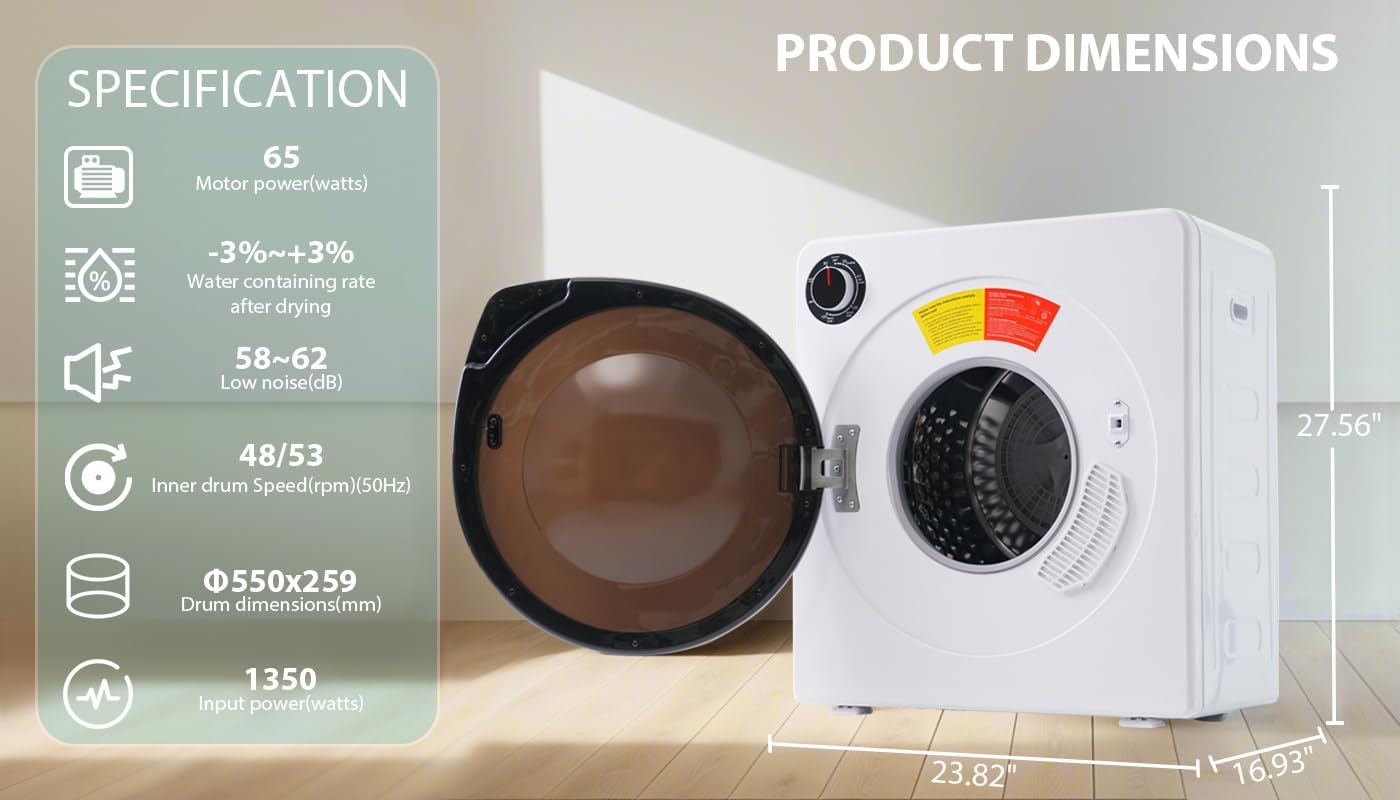 Efficient Drying with Ficwzw Vented Dryer – Appliance Spotlight