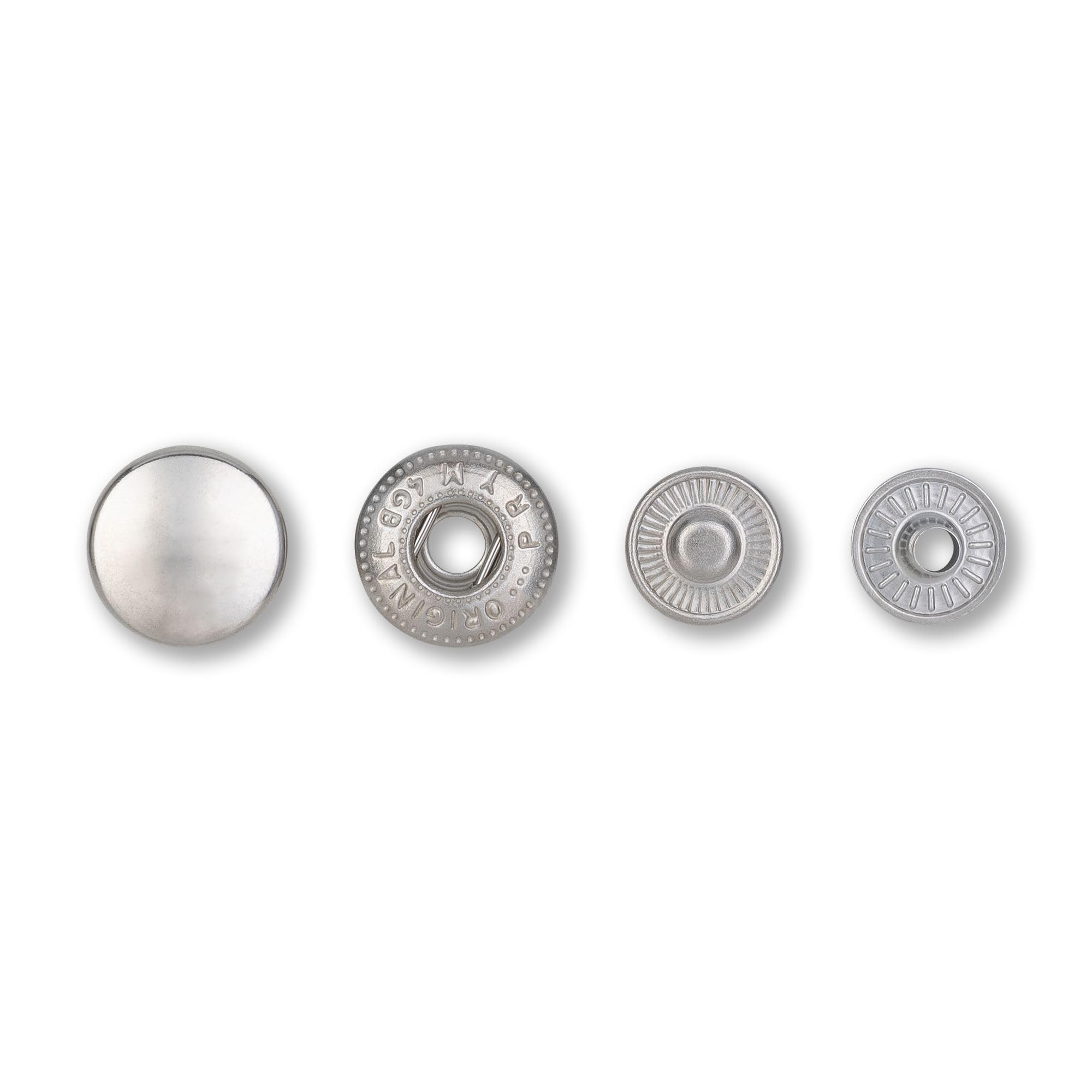 Decorative Metal Rivets Prym 403103 Rivets Refill Set – Silver Antique ...