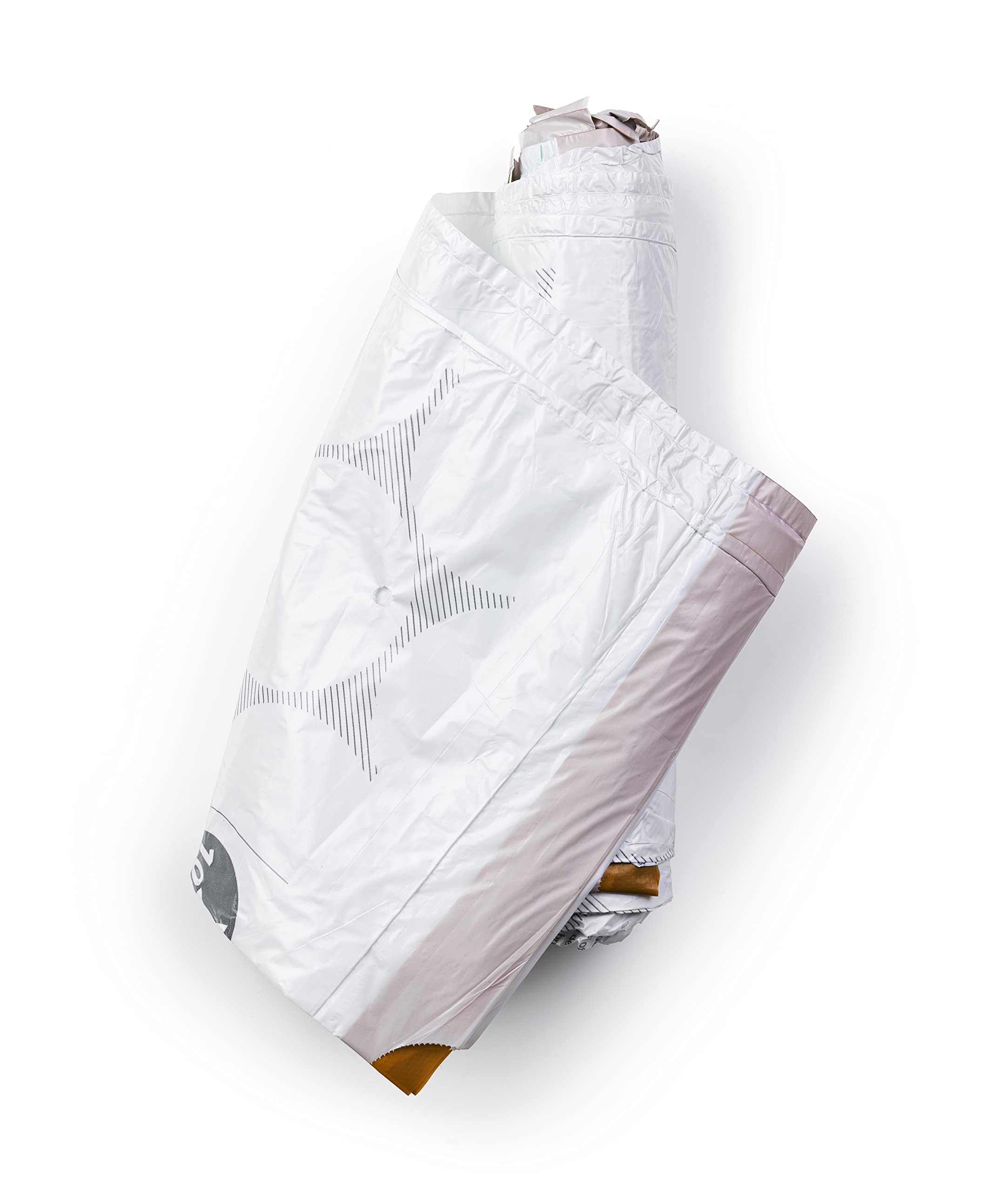 Brabantia Sacs Poubelle PerfectFit Multipack (Code X - 10L / 12L), Ultra Résistant, Poignées Coulissantes, 10 rouleaux (200 Sacs)
