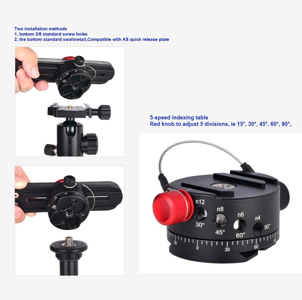 One-Day Sale: Up to 70% Off Koolehaoda Gimbal Tripod Head 720°Panoramic Head with Arca-Swiss Standard Ball Head Quick Release Plate Carry Bag,Max. Load 10kg, PH-720B Super Cheap 🛒 Koolehaoda Gimbal Tripod Head 720°Panoramic Head with Arca-Swiss Standard Ball Head Quick Release Plate Carry Bag,Max. Load 10kg, PH-720B