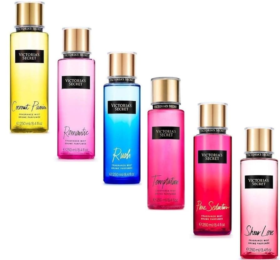 Victoria’s Secret (body mist 6set) Victoria's Secret Fragrance Body Mist 6 pcs Set, 6x250ml