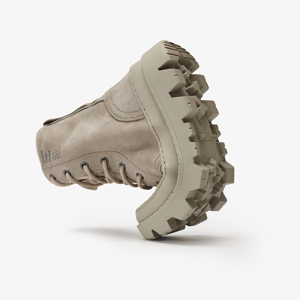 Satorisan - Unalome Laces Premium Wool - Ankle Boots for Women - Comfortable & Durable Leather Boots