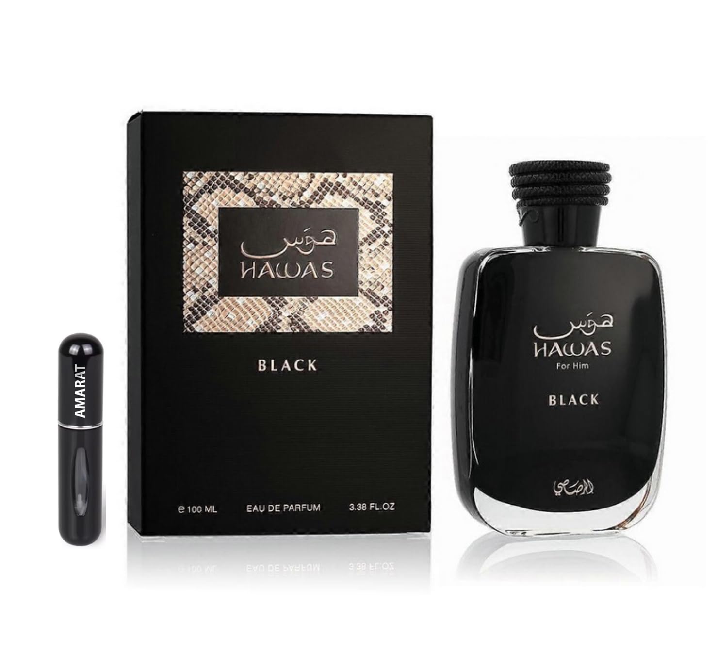 Hawas For Him Black 香水 Perfume Hawas For Him Black EDP 100ml, Perfume Árabe para Homem de