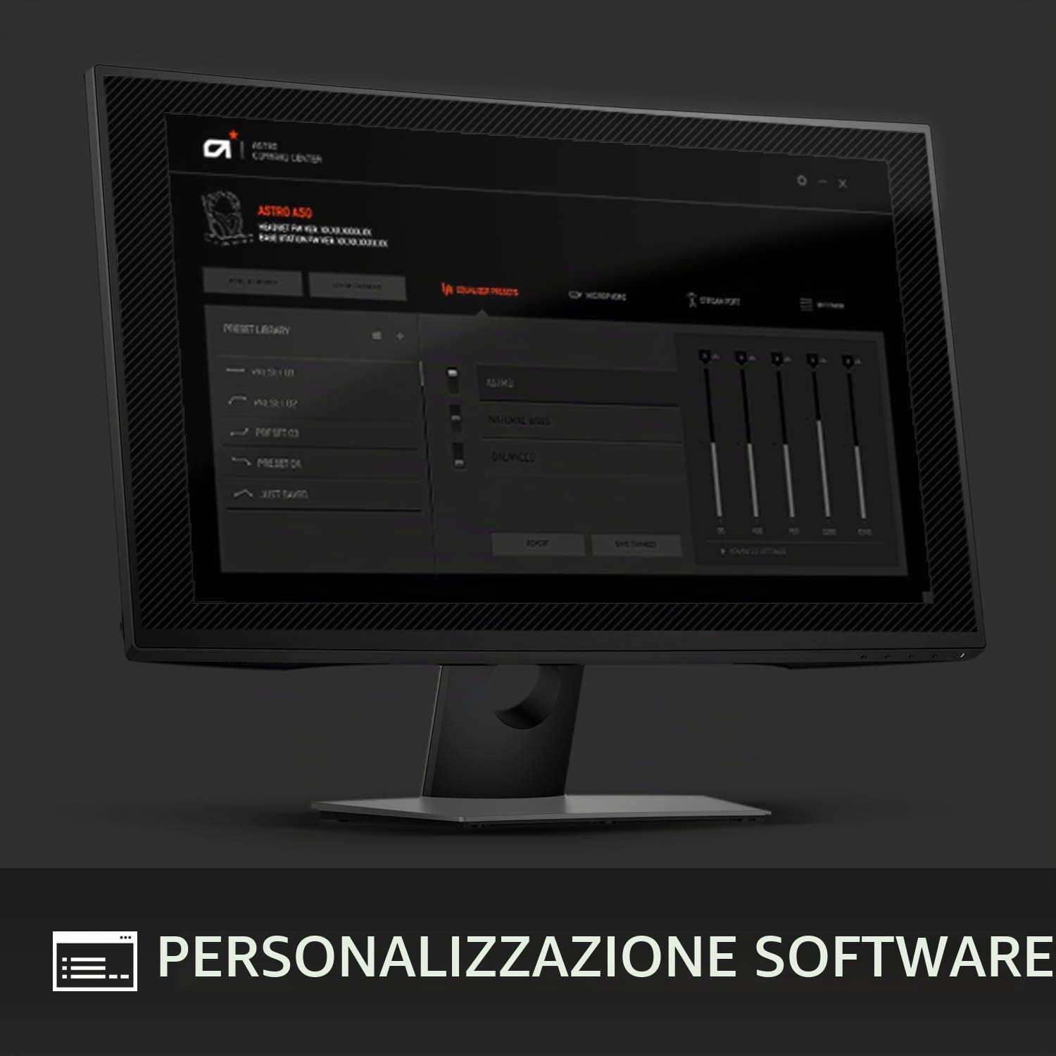 ASTRO Gaming A50 Cuffia con microfono wireless + base di ricarica di terza generazione con audio Dolby Surround 7.1 - Compatibile con PlayStation 4, PC, Mac - Nero/Blu