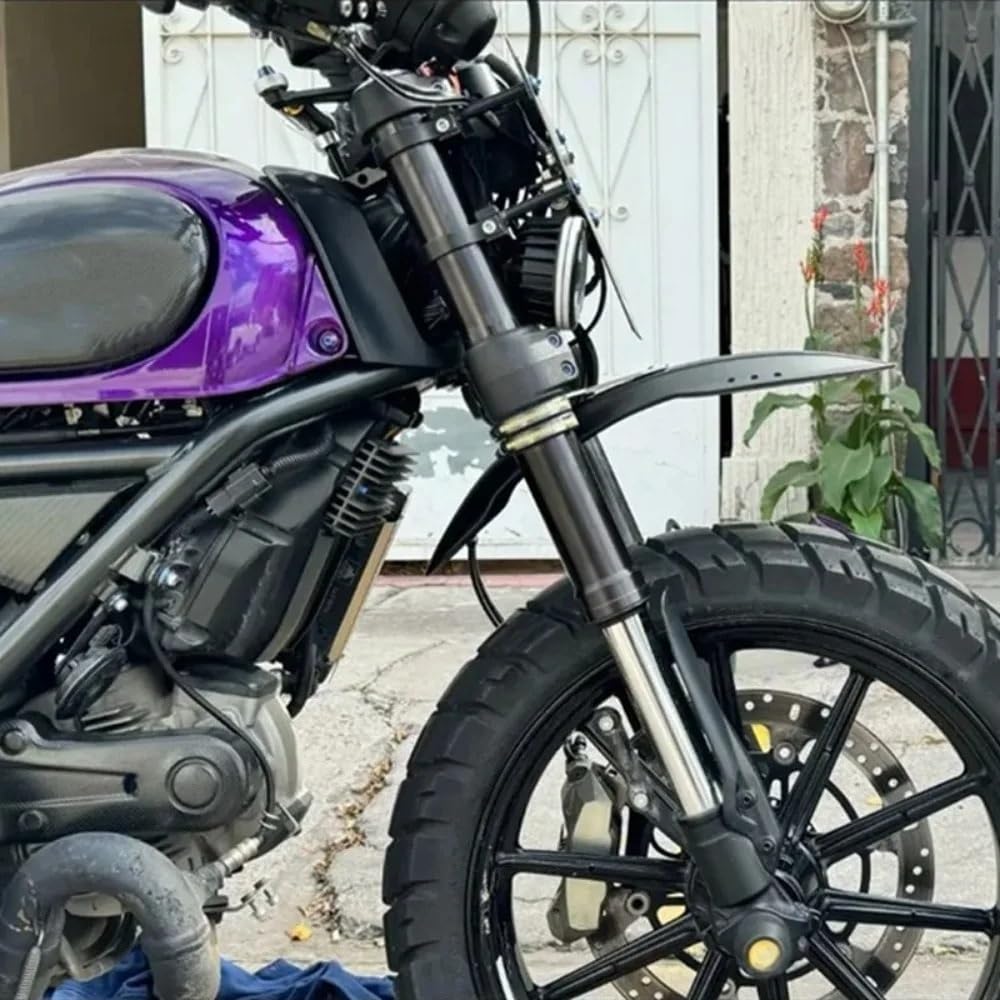 osłony kół przednich do motocykli Pasuje Do D&ucati Scrambler 400 Sixty2 800 2016-2023 Motocykl Przedni Błotnik Rozszerzenie Obudowa Ochronna(Fuel tank cover)