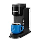 Keurig K-Express Single Serve K-Cup Pod Coffee Maker&comma; 3 Brew Sizes&comma; Strong Button Feature&comma; 42oz Removable Reservoir&comma; Black
