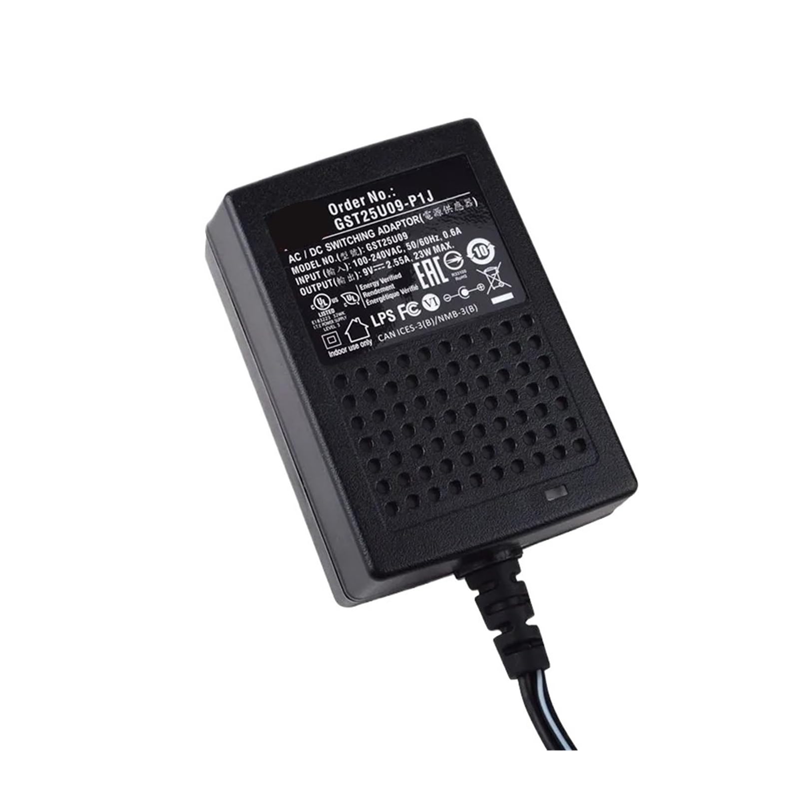 Adaptateur secteur industriel 25 W AC-DC P1J GST25U12 bloc alimentation 12V 24V