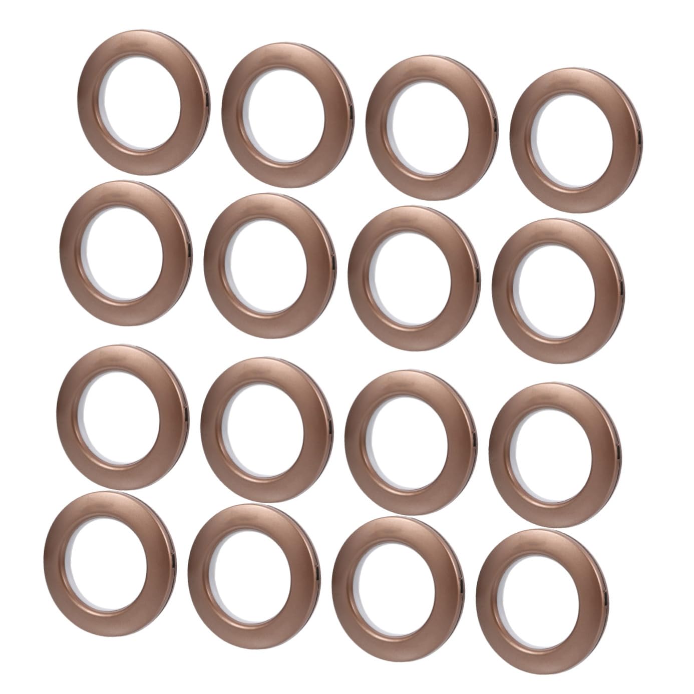 Garneck Occhielli Scorrevoli per Tende da 75 Pezzi Occhielli per Tende in Plastica Nessun Attrezzo Richiesto per Tende Romane