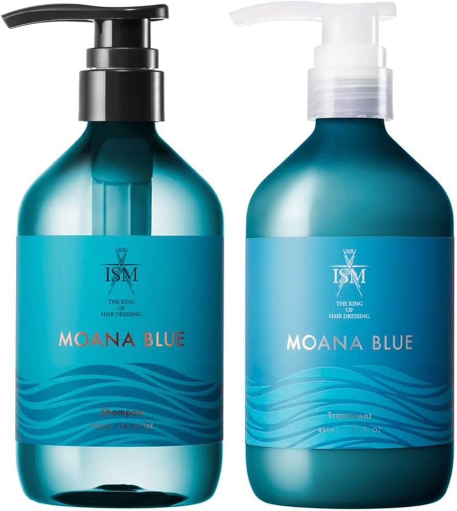 Amazon | ISM シャンプー&トリートメント セット モアナブルー 各490ml
