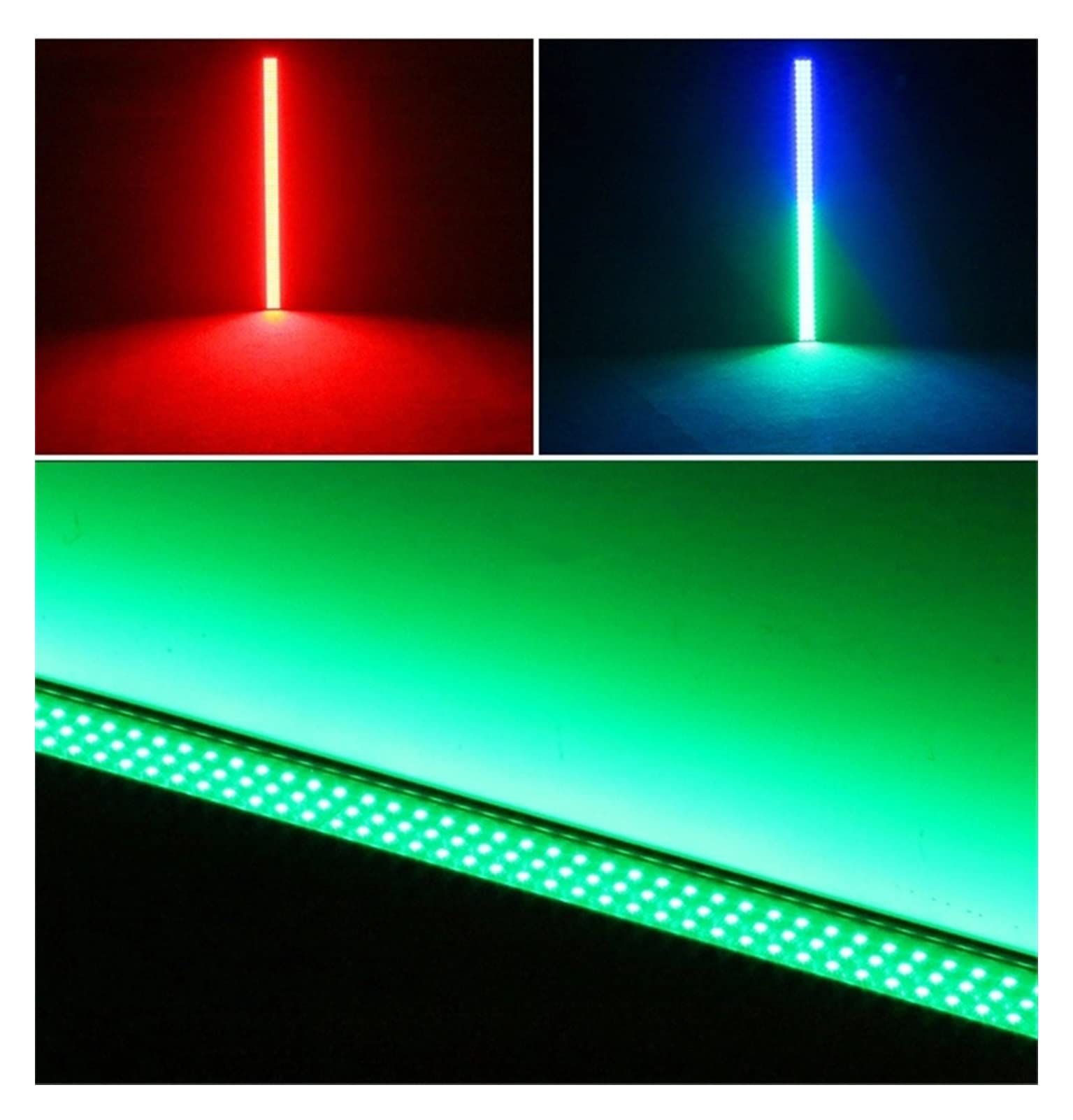 Oświetlenie Sceniczne, 4 Sztuk LED WALL Wiązka pasek Strobe Stage Light Effect