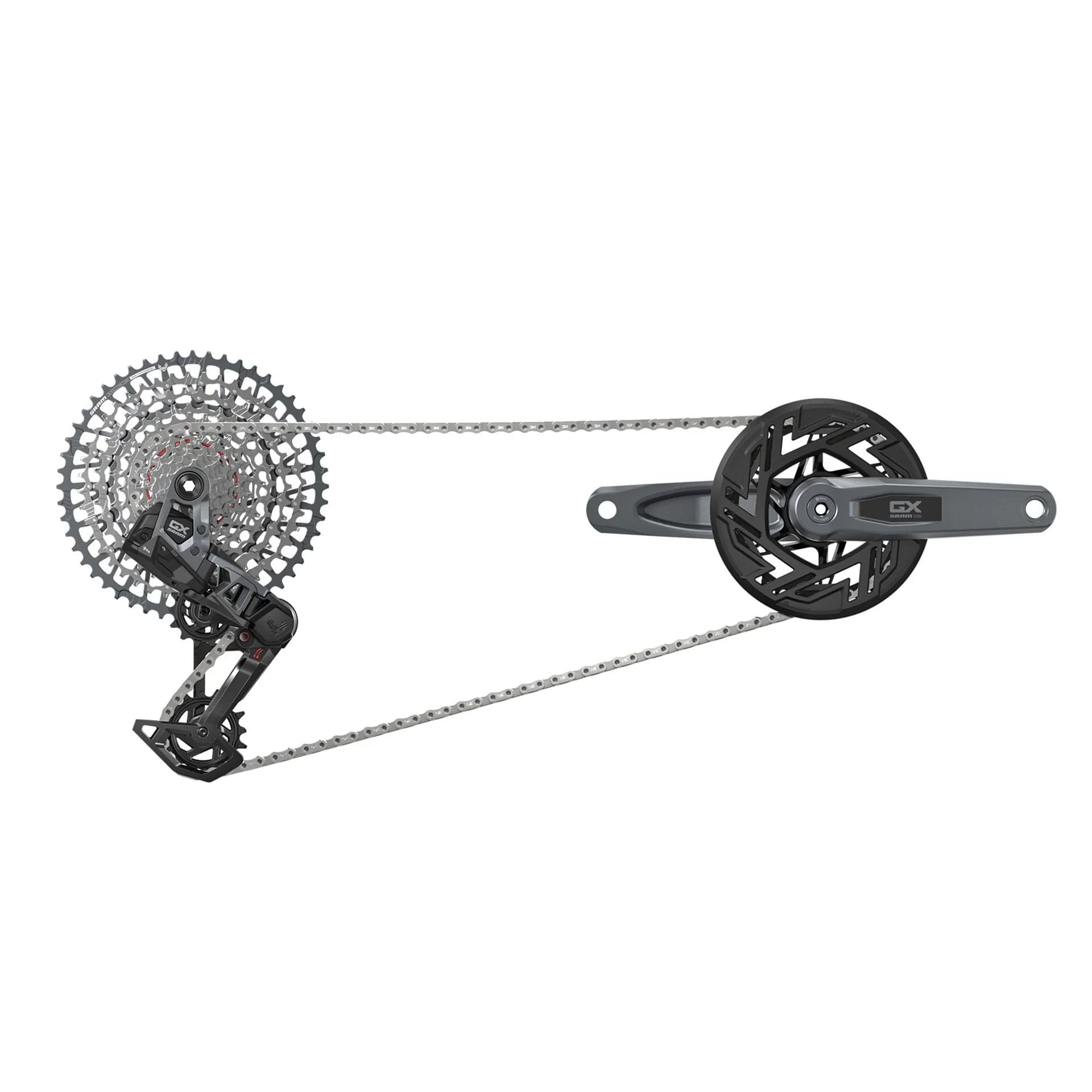 Amazon.com : SRAM GX T-Type Pedal Assist Build Kit, 104BCD