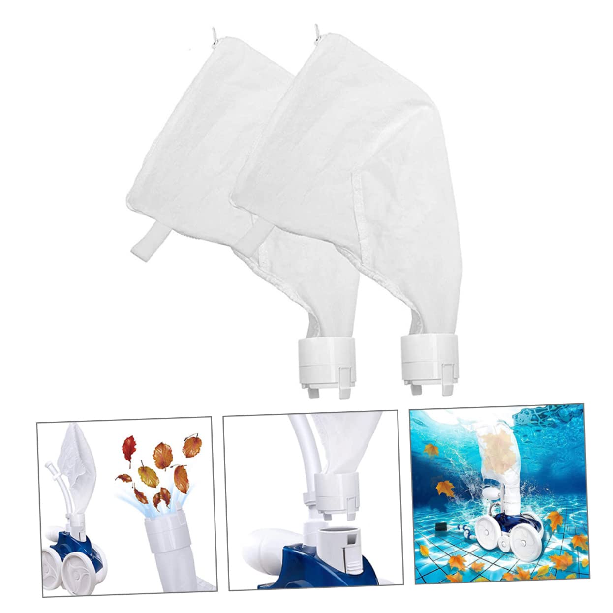 Kisangel 2 Series Bolsa Piscina Red Skimmer para Piscina Pequeña Ultra Piscina Neta Redes De Piscina para Desnatar Red Desnatadora para Piscina Ordenador Personal 2 Piezas*2