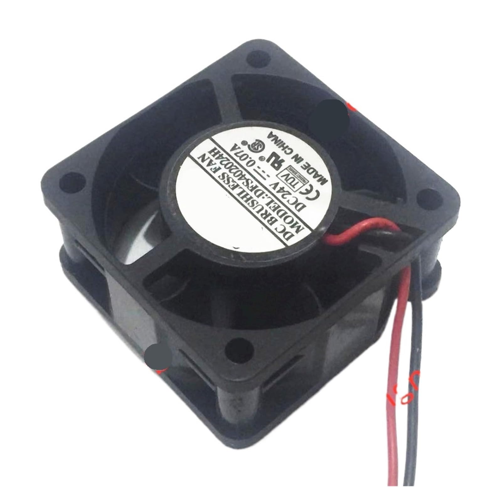 SJJBVPYX DFS402024H DC 24V 0.07A 40x40x20mm 2-wire Server Fan