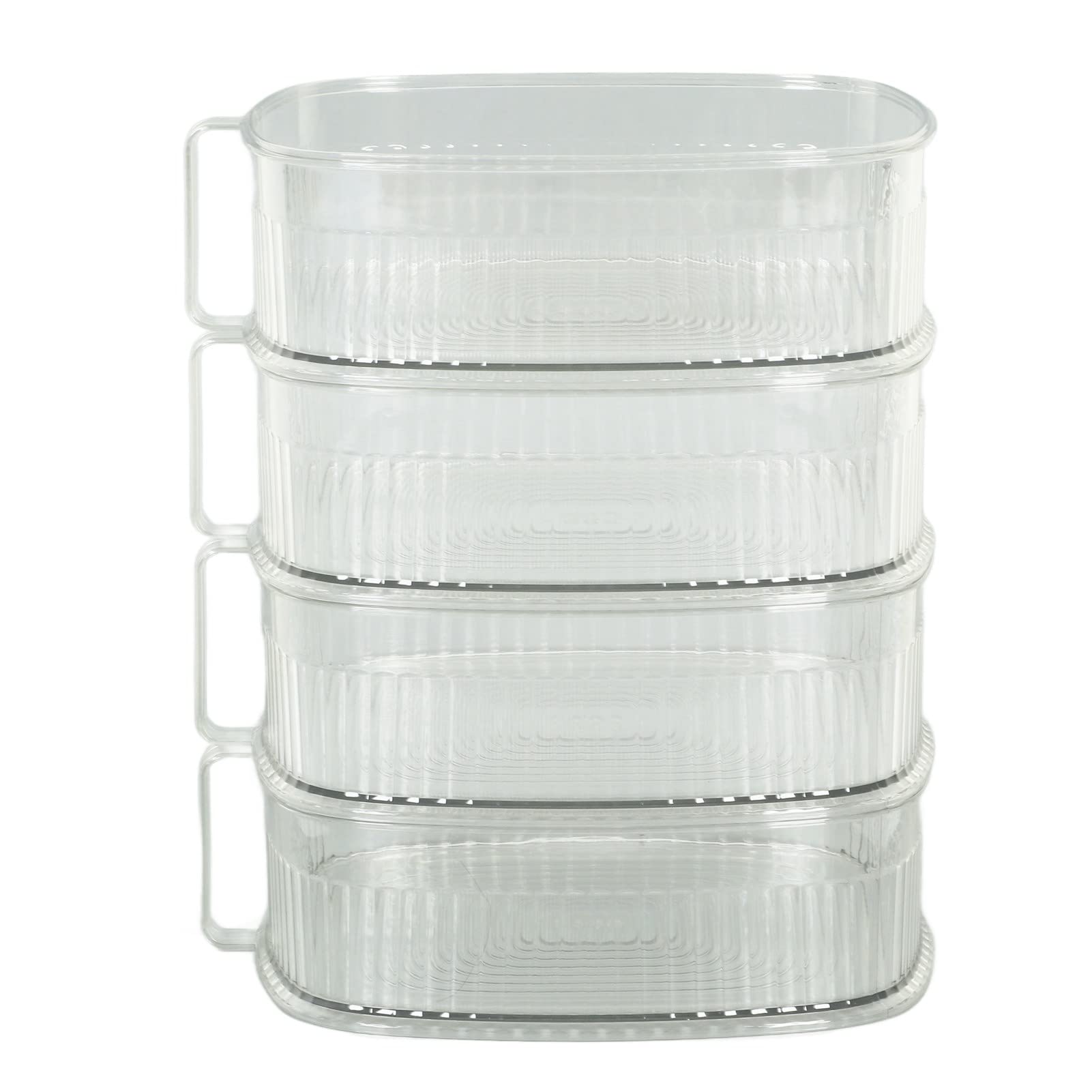Couvre-poussière à plat transparent cloche alimentaire multifonctionnelle 4 niveaux