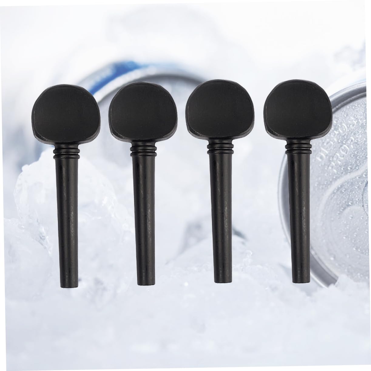 BESPORTBLE Cello Stimmwirbel 4 Stück für 4/4 und 3/4 Cello Selbstjustierend und Präzise Geschliffen Elegantes Vintage Design für Zubehör