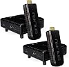 Aries Pro Wireless HDMI Transmitter and Receiver to Stream HD 1080p 3D Video from Laptop, PC, Cable, Netflix, YouTube, PS4, Drones, Pro Camera, to HDTVProjectorMonitor - 2 Pack