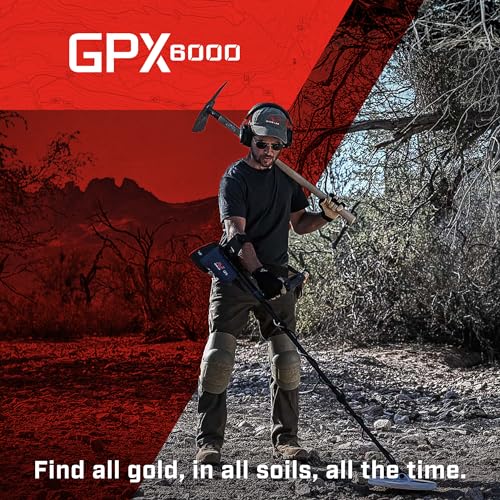Image of 2 Coil PKG Minelab GPX 6000 All Gold Detector with 11 inch Monoloop & 14 inch Double-D Waterproof Coils