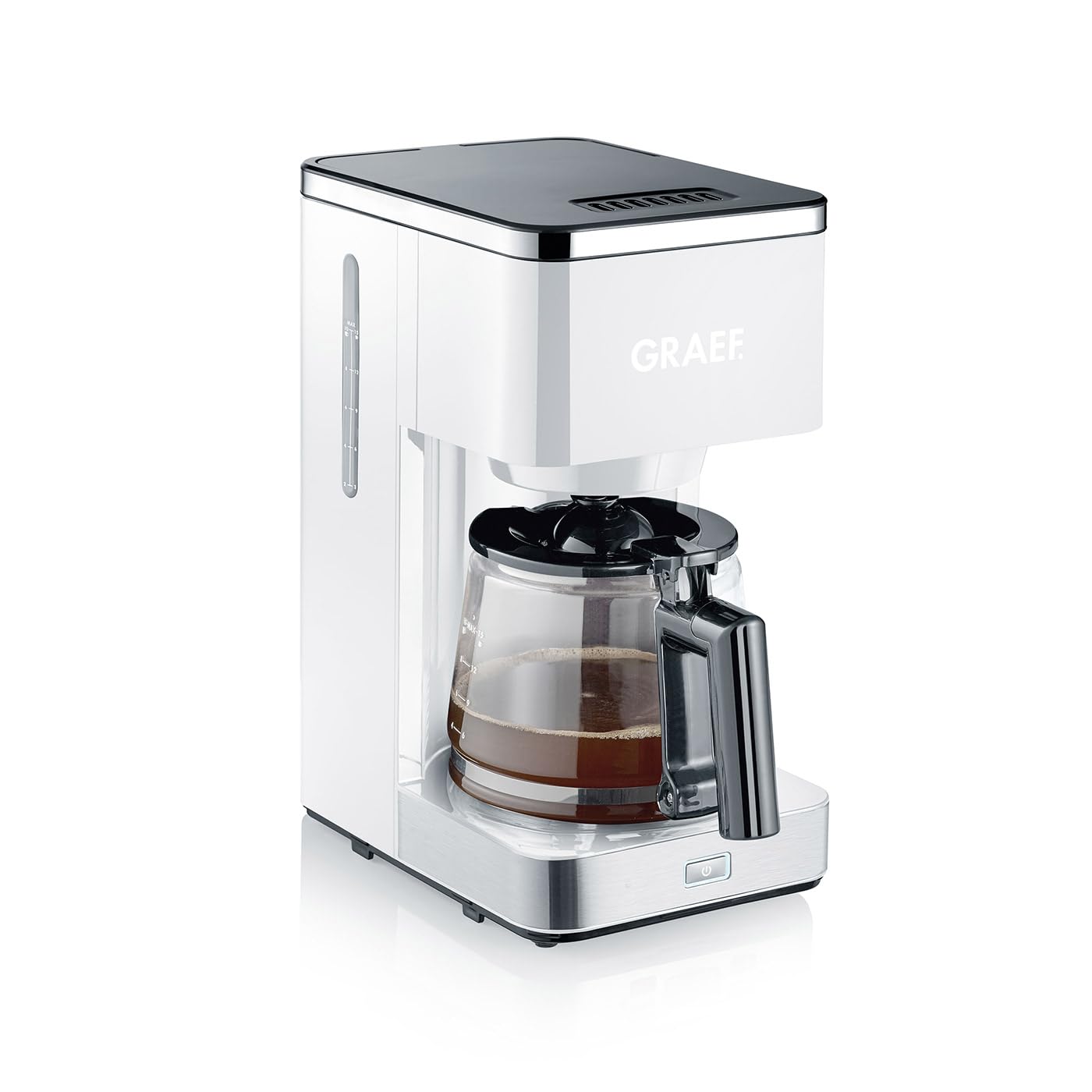 GRAEF FK401, cafetière filtre, maintien au chaud, pré-infusion, 1,25L