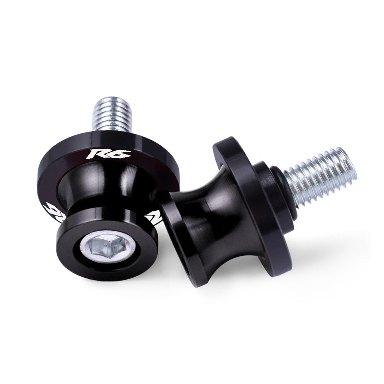 Bobines de bras oscillant 6mm en aluminium CNC finition anodisée pour R6