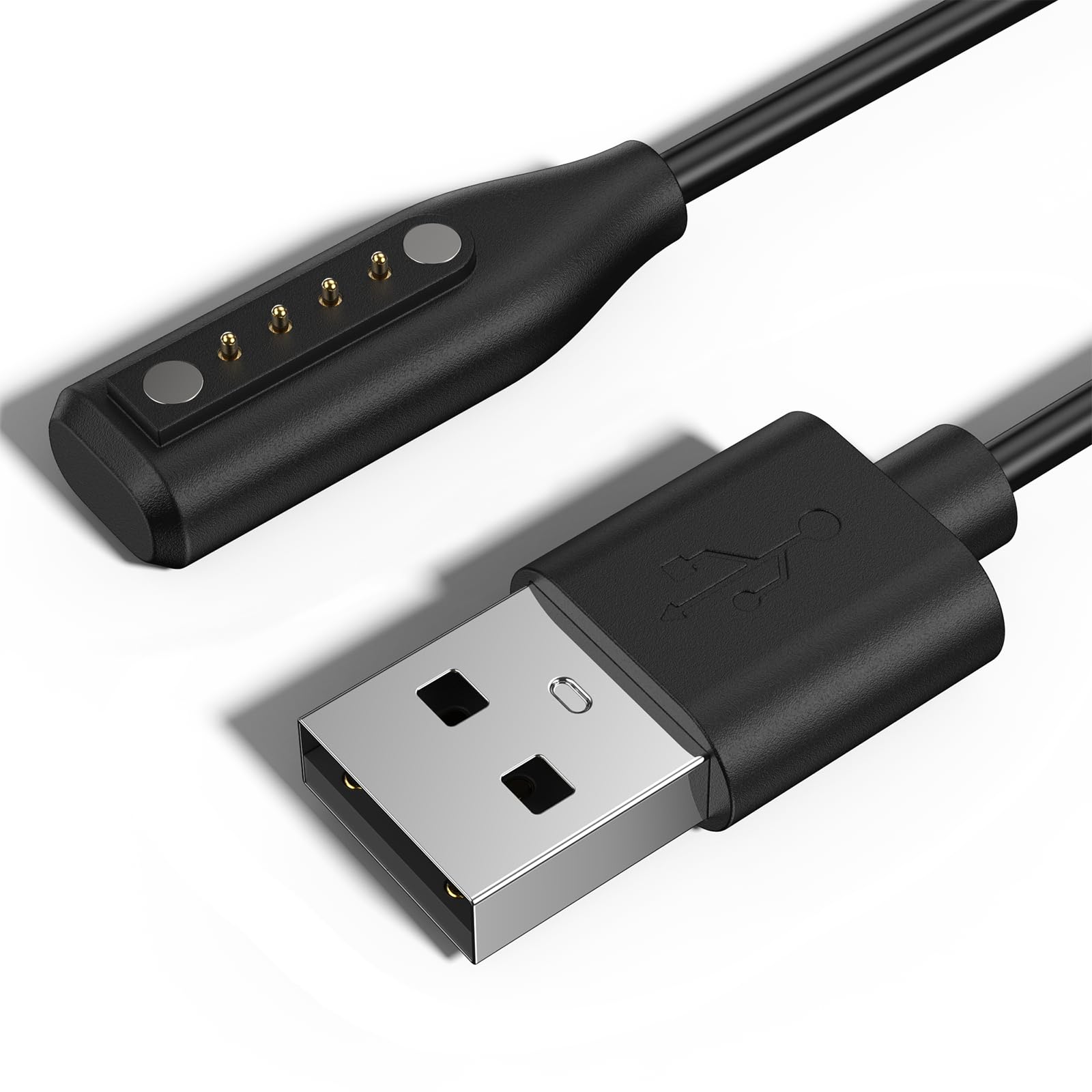 USB A Charger Compatible with Bose Frames Alto S/M M/L, Bose Frames Rondo, Bose Frames Soprano, Bose Frames Tenor-USB A Magnetic Charging Cable 3.3ft 100cm-Audio Sunglasses Accessories