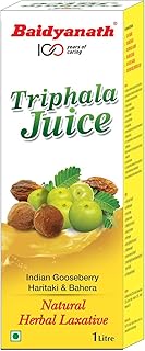 Baidyanath Triphala Juice - Ayurvedic, Herbal Laxative - 1L