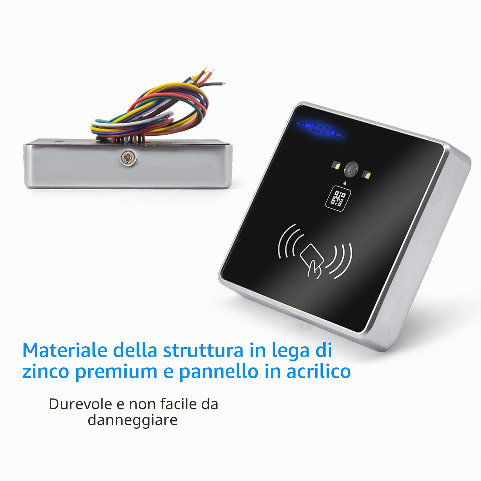 Irfora Embedded 1D 2D Barcode Scanner QR Codice a Barre Lettore di Schede RFID Connessione Wiegand Autoinduzione per Cancello Biglietti Controllo Schermo Mobile