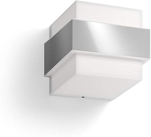 Philips Shovel Applique LED, Lampada da Esterno, Resistente a Intemperie IP44, Luce Verticale, Durevole, Acciaio Inossidabile, Lampadina E27 Venduta Separatamente - 3