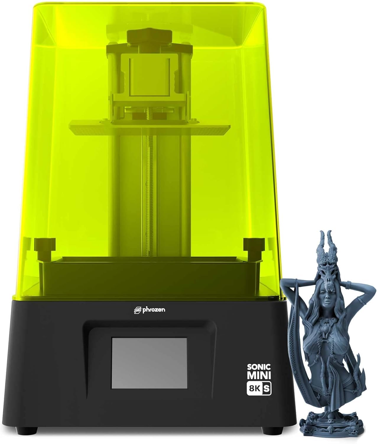 3IDEA Phrozen Sonic Mini 8K S LCD Resin 3D Printer, 7.1" Monochrome LCD, Tabletop 3D Resin Printer with 22µm XY Resolution, 6.5 * 2.8 * 6.7 Inch Printing Volume for Models, Miniatures-image-43