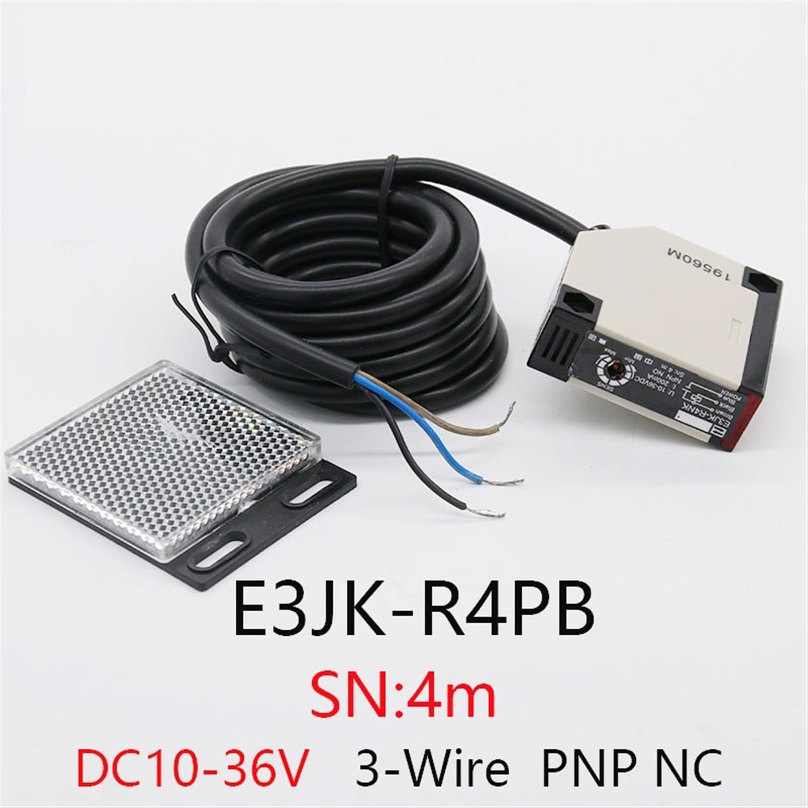 E3JK-R4PB Photoelectric Switch E3JK-R4PB Feedback Reflection DC6-36V 3-Wire PNP NC 1Pcs