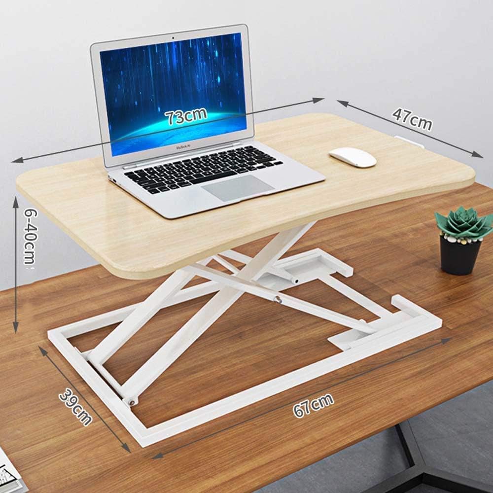 Amazon.de: LXTIN Mobiler Laptop-Stehpult verstellbar , Seitlicher ...