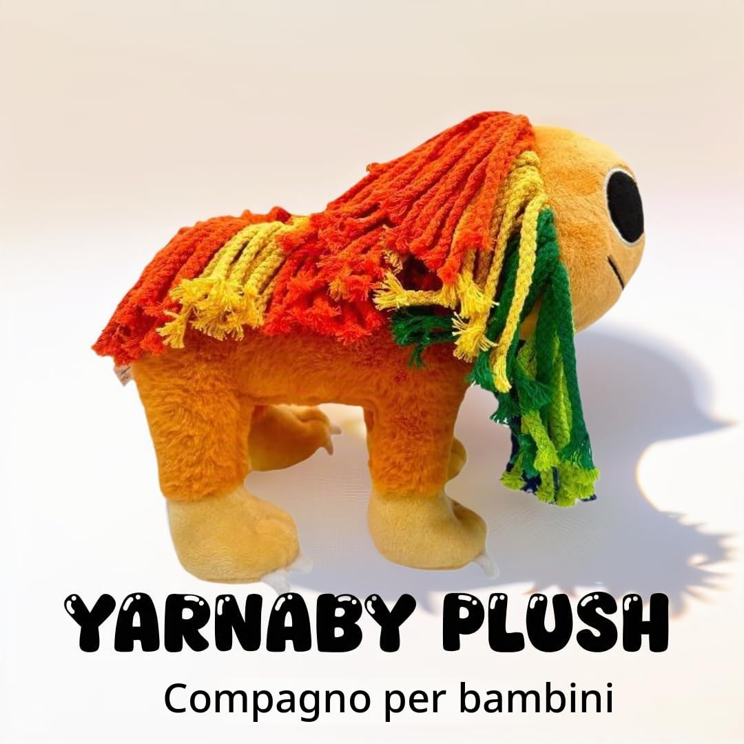 Leone Peluche - 23 cm Peluche Sorridenti Regalo per Bambini e Fan per Halloween e Feste di Compleanno