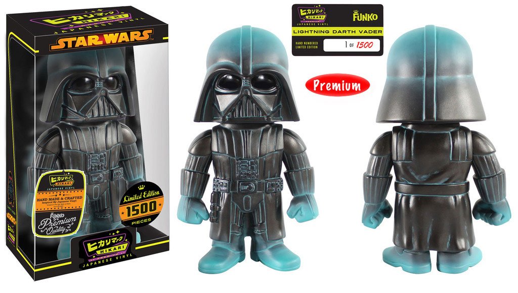 Funko Star Wars Darth Vader Lightning Premium Hikari Sofubi Vinyl Figure
