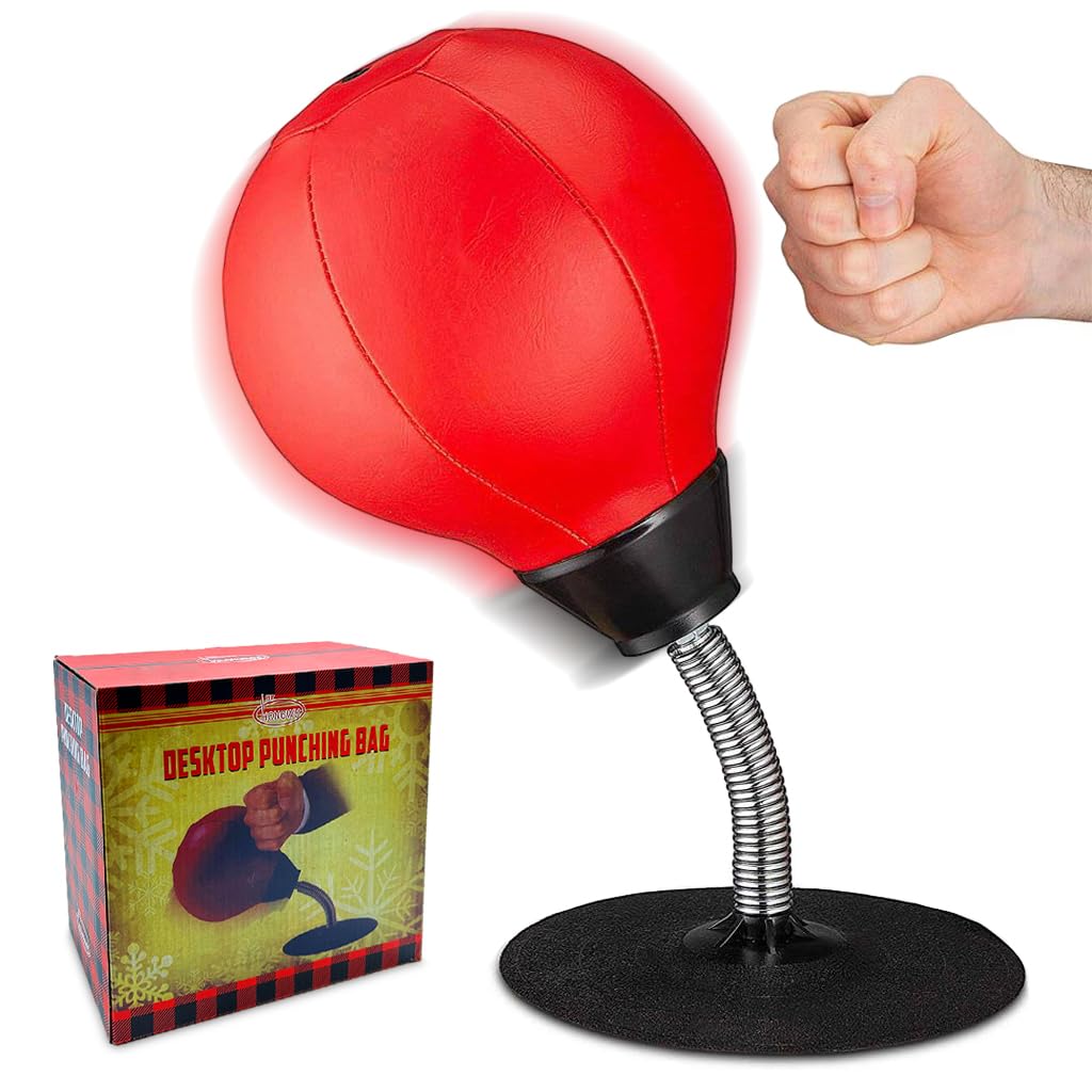 Proberos® Stress Relief Punching Ball with Strong Suction Cup with Pump, Desktop Punch Bag for Stress Relief Tension Toys Boxing Training Bag (B0CSMCH3PM) Amazon Price History, Amazon Price Tracker