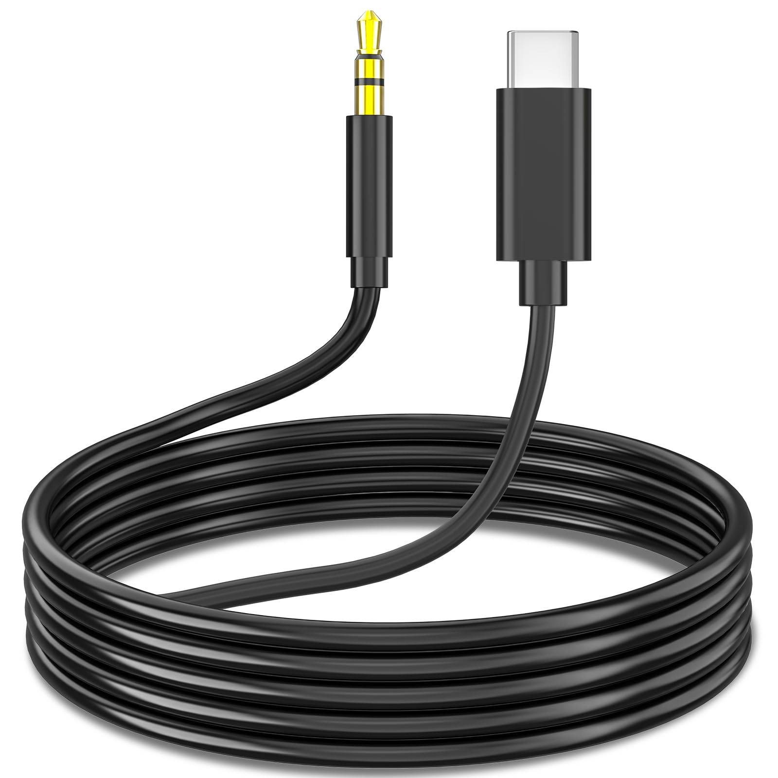 [Apple MFi Certified] iPhone 17 AUX Cord for Car Stereo, USB-C to 3.5mm AUX Audio Cable Support All Type-C for iPhone 17/Air/16/15 Pro, iPad Pro Air