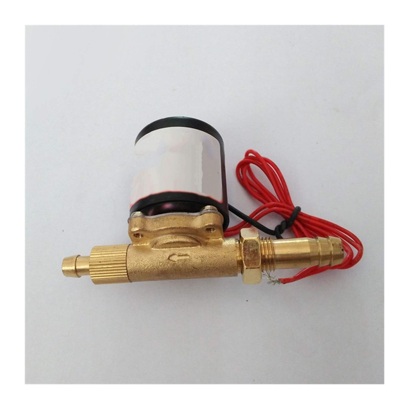 Magnetventile Messing 6 mm 8 mm Anschluss 2-Wege-Schweißmaschinen Magnetventil DC24 V AC36 V AC220 V 0-0,8 MPa verriegelt mit Schnalle SVZ-2.2 (Größe: DC 24 V)