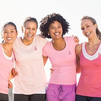 Amazon.co.jp: CRAFFANCY 8ペア ピンクリボンピアス, 乳がん啓発